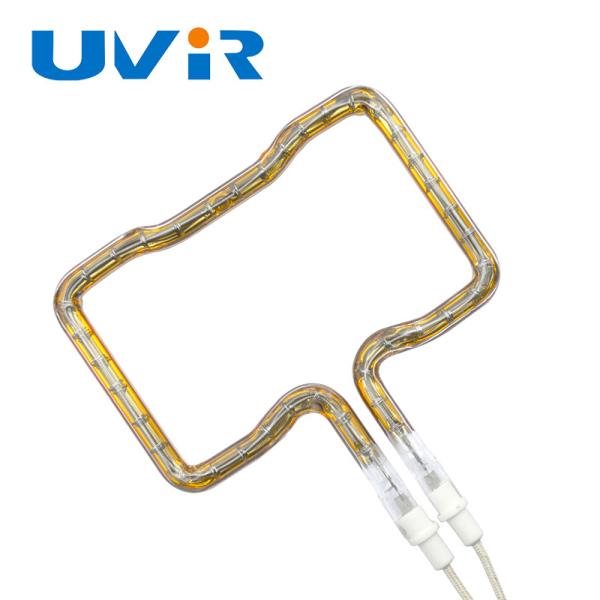 Gold-Coated 3D Infrared Heating Element Tube 200-6000W
