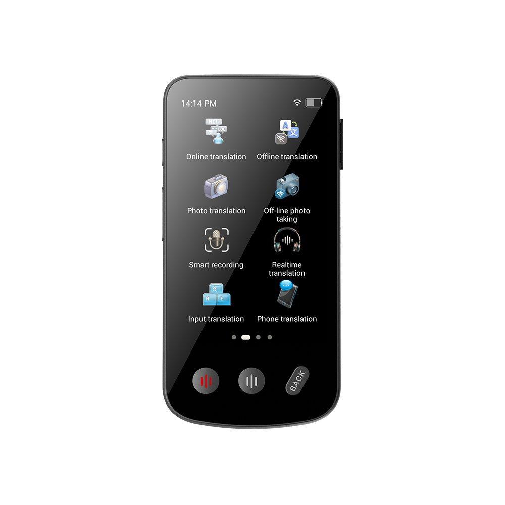 Itranstalk 4G Simcard Translator Multi Languages Online Translation Offline Interpreter