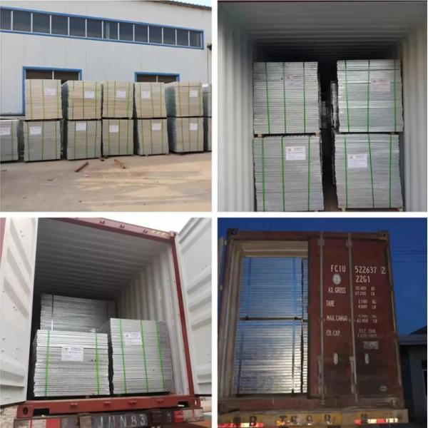 Heavy Duty Galvanized Steel Grating Hot Dip Steel Bar Grate Floor Galvanized Grating Weight Per Square Meter