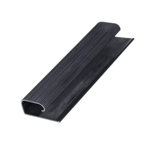 J Channel Ducts Raceway PVC Cable Management Desk Cable Tray Plastic Profiles Customized