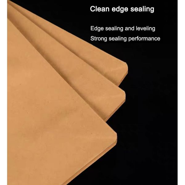 Oem Kraft Paper Food Resealable Paper Pouches With Window