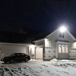 Engineering specific LED floodlight with full cutoff design, 7200 lumens, 20-120W, IP65 waterproof building projection light