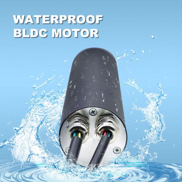 42BLY motor sem escova impermeável 0.5A 24v 370rpm da engrenagem da C.C. IP65 da série 0.6N.M
