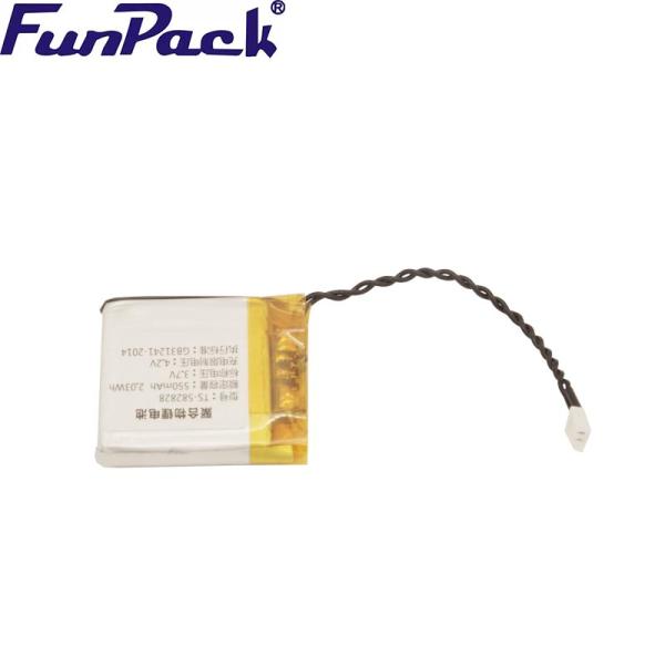 3,7 litio recargable Ion Polymer Battery Pack de V 550mAh para los aparatos médicos