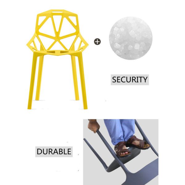 Restaurant Chairs Wholesale White Stackable Plastic Chair for Event Venues