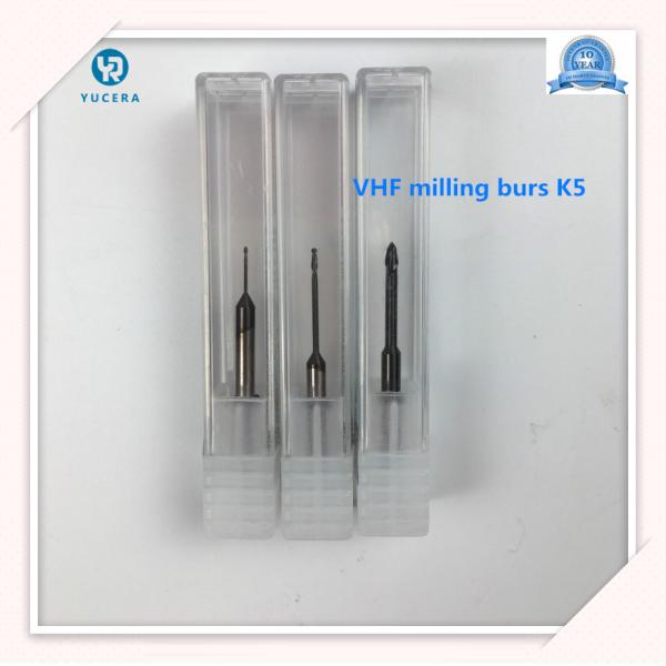 VHF K5 2.0mm Dental Milling Burs For Cad Cam VHF Milling Machine