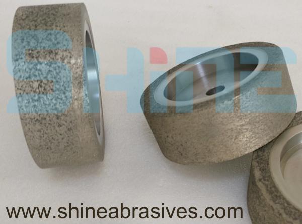 3 mm Raio Metal Bond Moagem Rodas Resina Abrasivo processo de moldagem de prensagem a quente