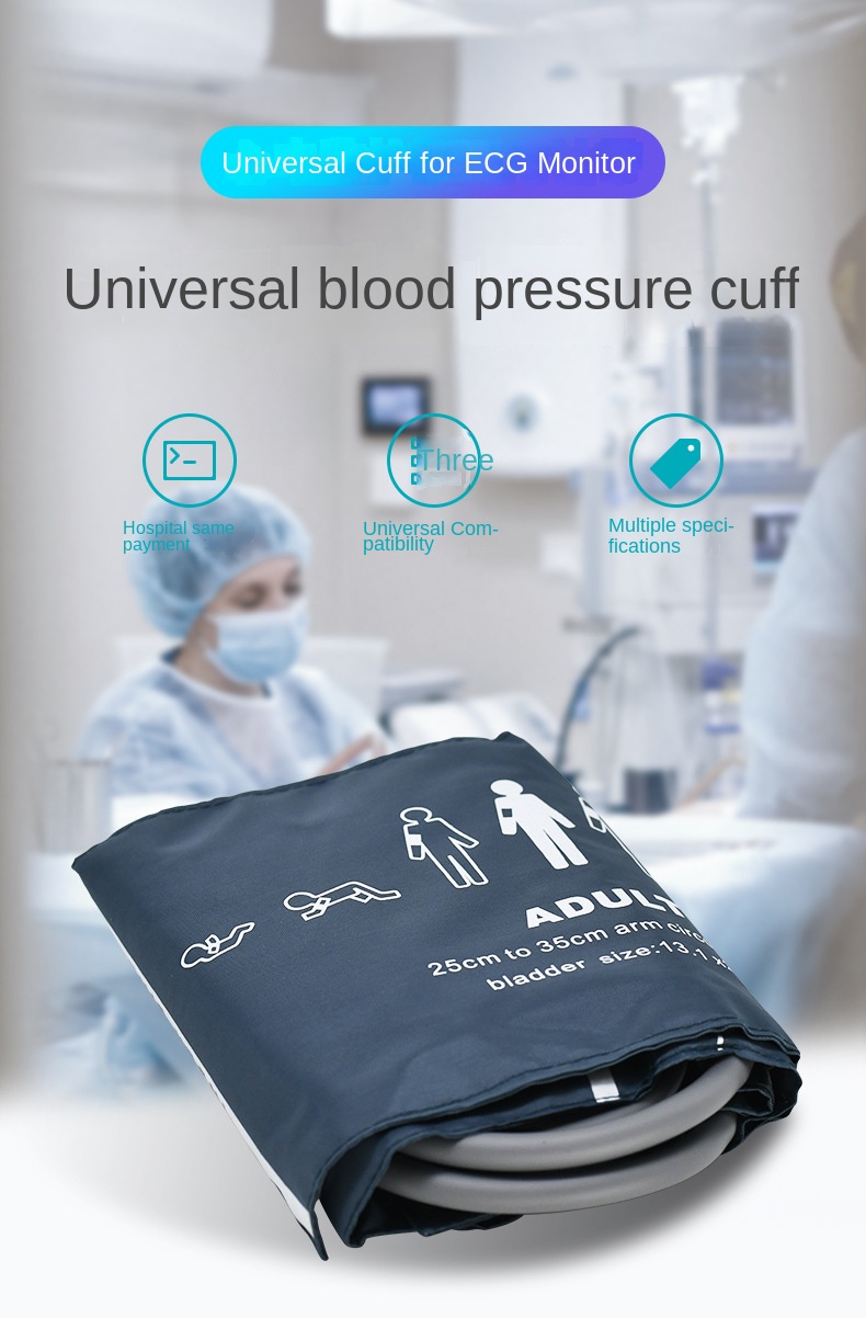 25cm - 35cm Adult Blood Pressure Cuff Medical Single Tube BP Cuff CE Class II
