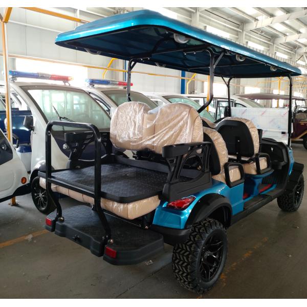 Voiture de golf électrique compacte avec moteur à haut rendement idéale pour les propriétés privées