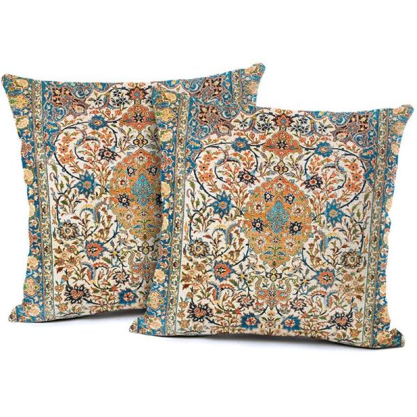 High Density Foam Custom Nordic Style Pillow Embroidered Home Decor Cushion Cover Blank 9 Panel Photo Polyester