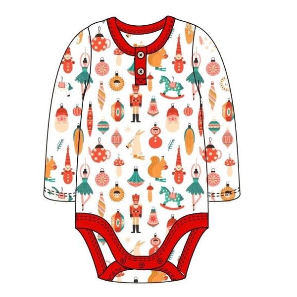 girls  printing dress baby christmas red frock A-line dress christmas sets