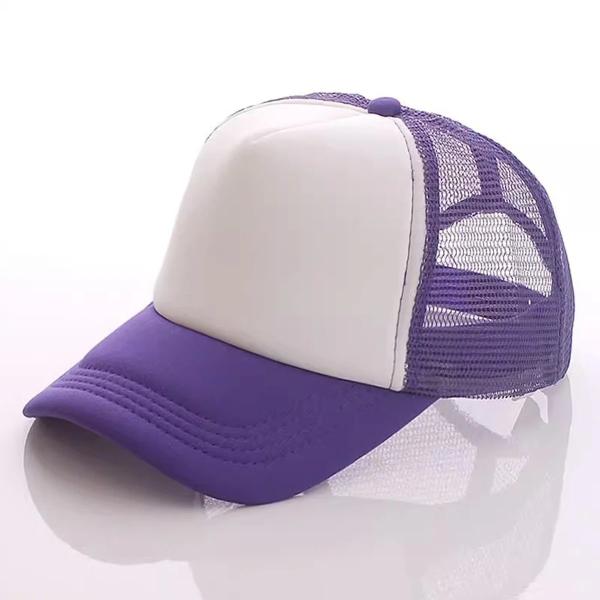 Custom Foam Trucker Cap with Profile Crown Unisex 5 Panel Mesh Hat