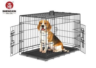 Household Metal Wire Dog Teddy Pet Indoor Rabbit Cage With Toilet