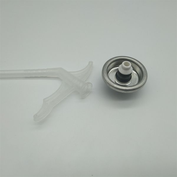 Industrial Short-Stem PU Foam Dispensing Valve for Installation Work