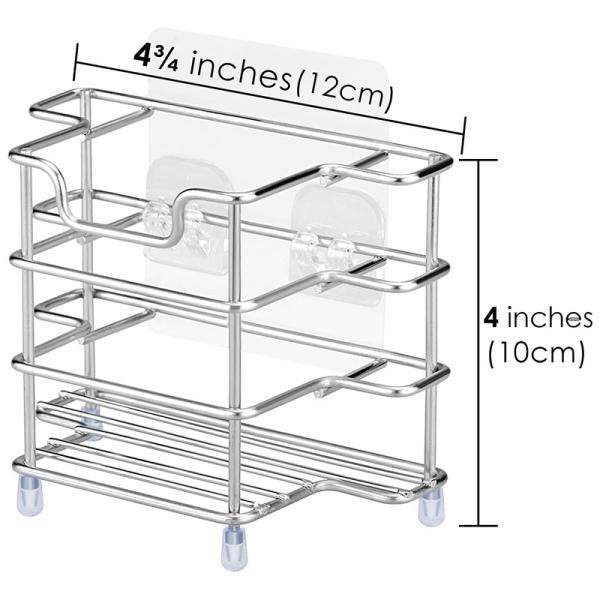 Customized Rustproof Unique Toothbrush Holder for Bathroom, Kitchen and Living Room