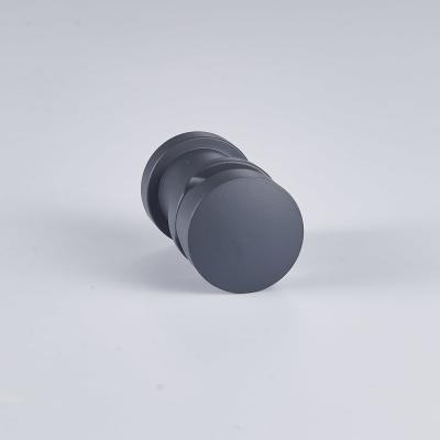 Acessórios de radiador preto mate para montagem em parede sem esforço em unidades padrão