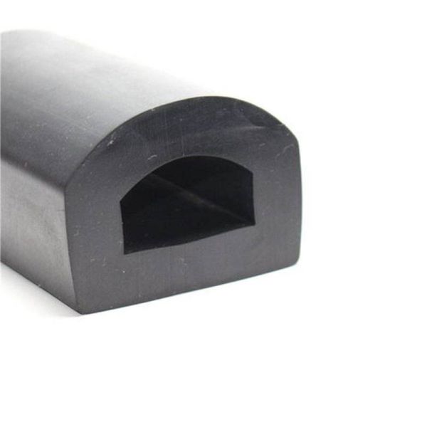 EPDM/PVC Cylindrical D Shape Dock Bumper Rubber Fender with Cutting Service for Marine and Boat