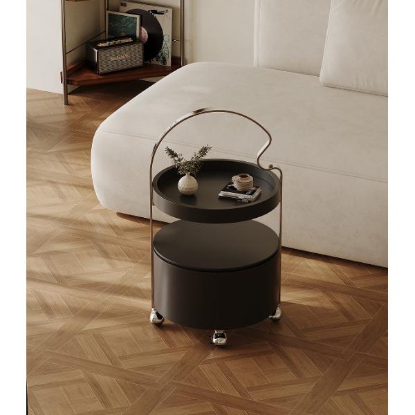 Unique Metal Home Side Table Round Shape Office And Cafe Decorative Side Table