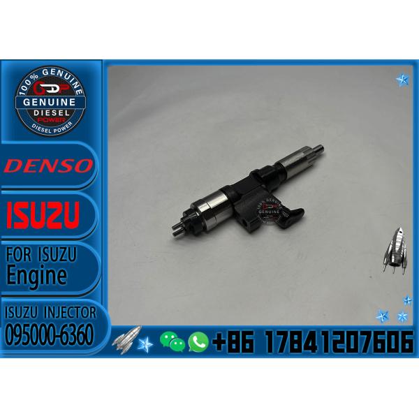 Injecteur de carburant pour moteur diesel 095000-6360 Assemblage d'injecteur de carburant 8-97609788-0 Pour ISUZU 4HK1 6HK1