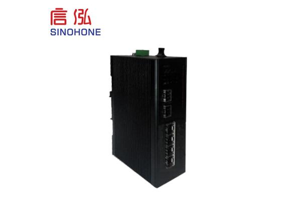 Secure PTN 2 Port Ethernet Switch , Stable Fiber Optic Cable Connect Switch