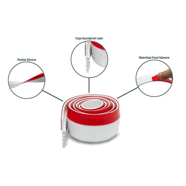 Черная Силиконовая Дверь Погода Стрип Дверь Проект Запри с материалом Образец 5-7 дней