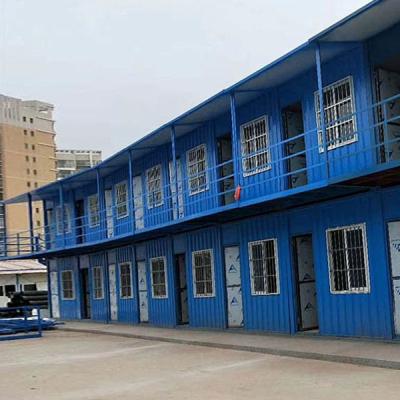 Q235 steel structure, suitable for earthquake-stricken areas and post-disaster reconstruction, can be deployed in batches to form folding box communities