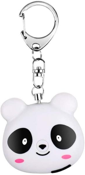 Mini Panda Safety Alarm Keychain 130mAh Location APP For Women Elderly Kids 40g