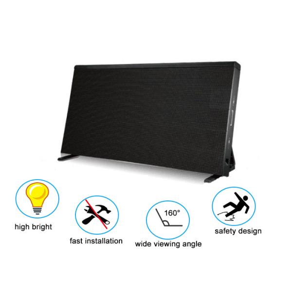 IP65 Sports Perimeter LED Display High Brightness Stadium Billboard