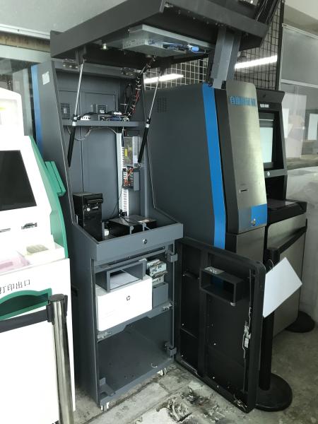 DC12V Free Standing AI Machines , card reader Self Service Payment Dispendser (small amount)
