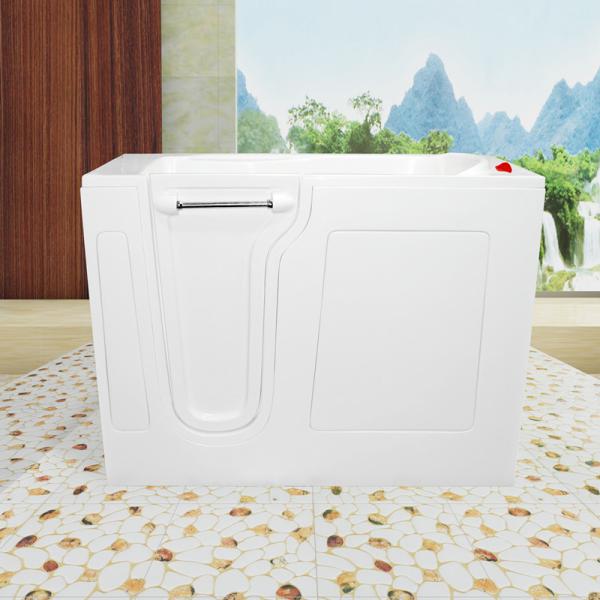 Acrylic walk in bathtub for elder disable people