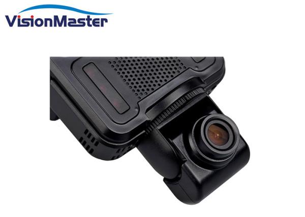 Wide Angle Lens Vehicle Dash Cam , Infrared Night Vision Rechargeable Dash Cam