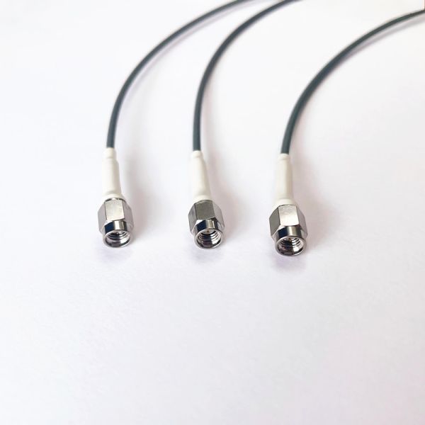 CXN3507 SMA Male To Male RF Cable Assembly with DC-18G Frequency Range Low VSWR ≤1.25 for High-Temperature Applications