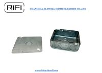 UL listado Outdoor Elétrico Metal Galvanizado 4x4 Quadrado junção caixas
