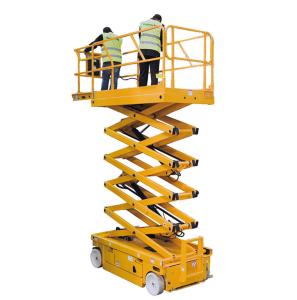 6m 8m 10m 12m Self Propelled Hydraulic Scissor Type Mobile Lifting Platform