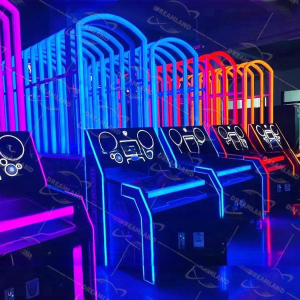 Dreamland Exclusive Design Coin Operated Luxury Slam King Basketball Machine For Indoor Amusement Park