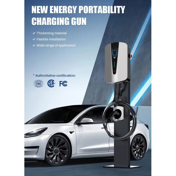 Station de recharge pour véhicules électriques de type 2 de 7 kW montée sur le mur Certifié CE