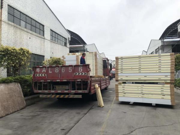 Caminhada da economia de energia 0~10℃ nos painéis mais frescos com espessura de 120/150/200mm