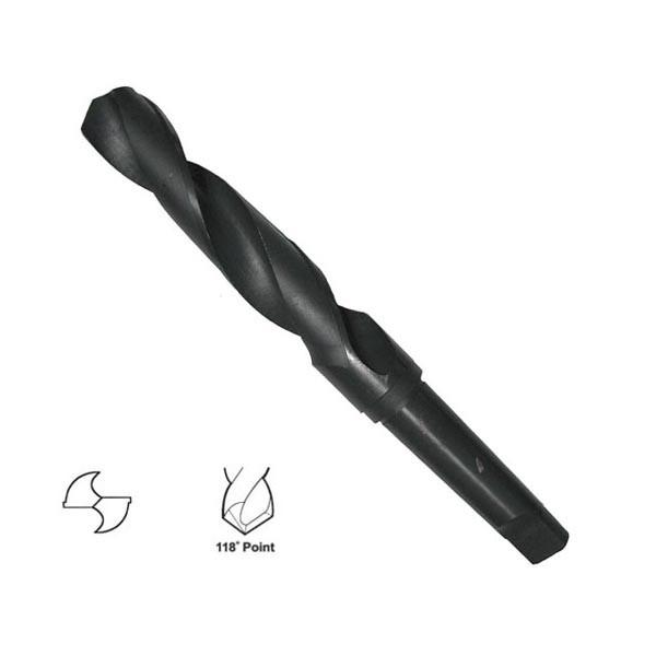 Morse Taper Shank HSS Drill Bits DIN345 Black Oxide