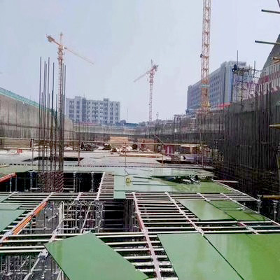 Large Format Plastic Laminated Plywood 1.1mm-1.8cm Thickness ISO Approval