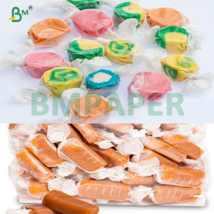 Custom Width Virgin Pulp Confectionery Paper For Sweets Pastries Packing