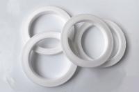 3 pouces Résistance chimique PTFE en caoutchouc blanc Marteau Union Sceau Accepter personnalisé