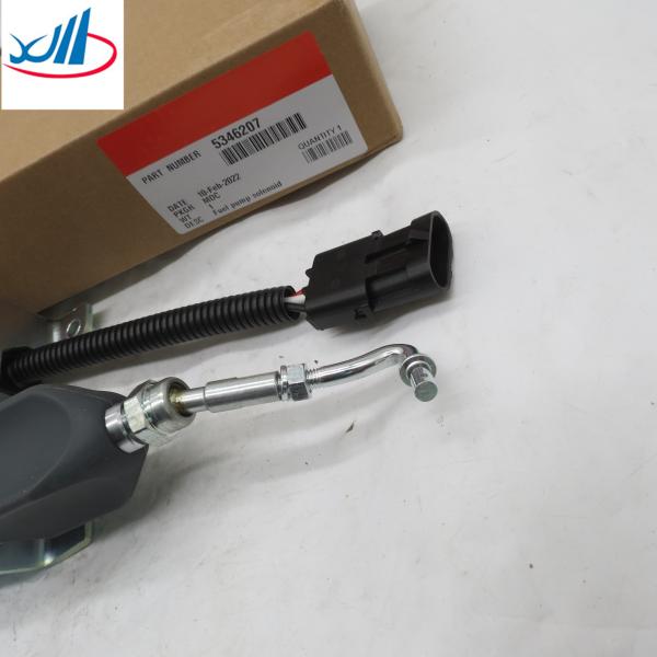 Top Quality truck spare parts Diesel Engine 12V 24V Fuel Shut Off Solenoid Valve 6CT C8.3L Engine 24V Fuel Pump Shutoff