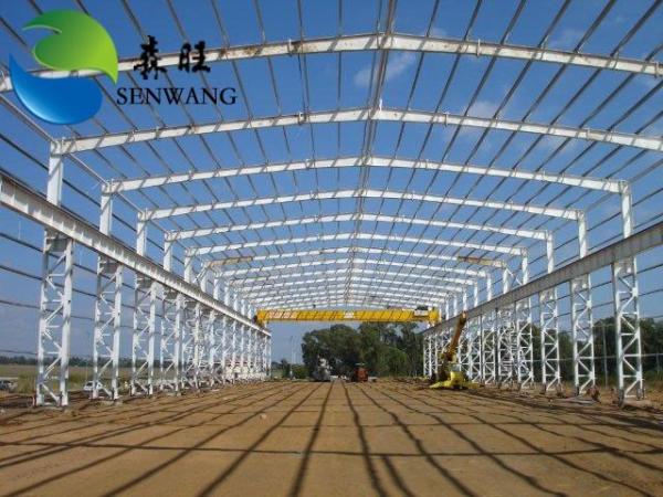 Galvanized Steel Structure Warehouse Q355 Q235 Steel Frame Warehouse Construction