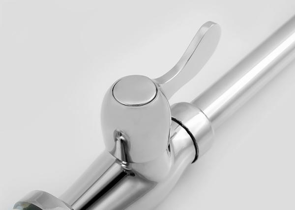 Tubos de lavatório de cozinha comercial com buraco único ajustam buraco de balcão de 40 mm a 48 mm