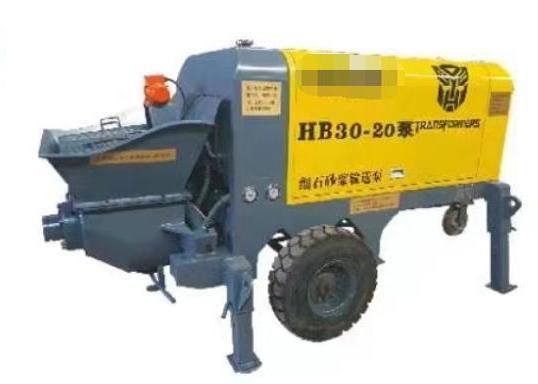 Max. Horizontal Conveying Distance 20-250M Mini Concrete Pump Truck for Construction