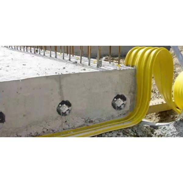 STOP à l'eau en PVC pour la construction conjointe en béton