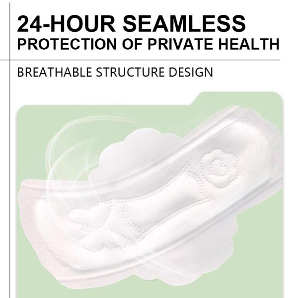 Antibacterial Vaginal Health Products Ice Breathing Ultrathin Biodegradable Menstrual Pads