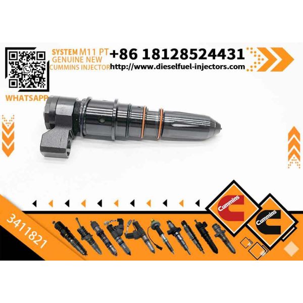 3411821 3068859 3074256 ISM11 QSM11 M11 Cum-mins Fuel Injector 3411821 3068859 3074256