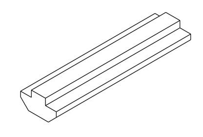 Aluminum Extrusion Connector Link 8 - 8 - 30 Chemical Polishing