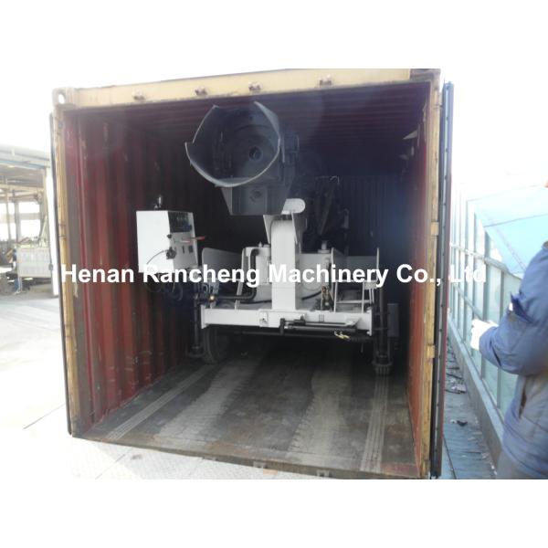 Hydraulic Borehole Trailer Mounted Water Well Drilling Rigs 160m Drill Depth 45KW